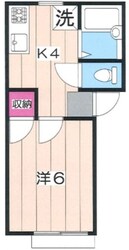 阿佐ケ谷駅 徒歩10分 1階の物件間取画像